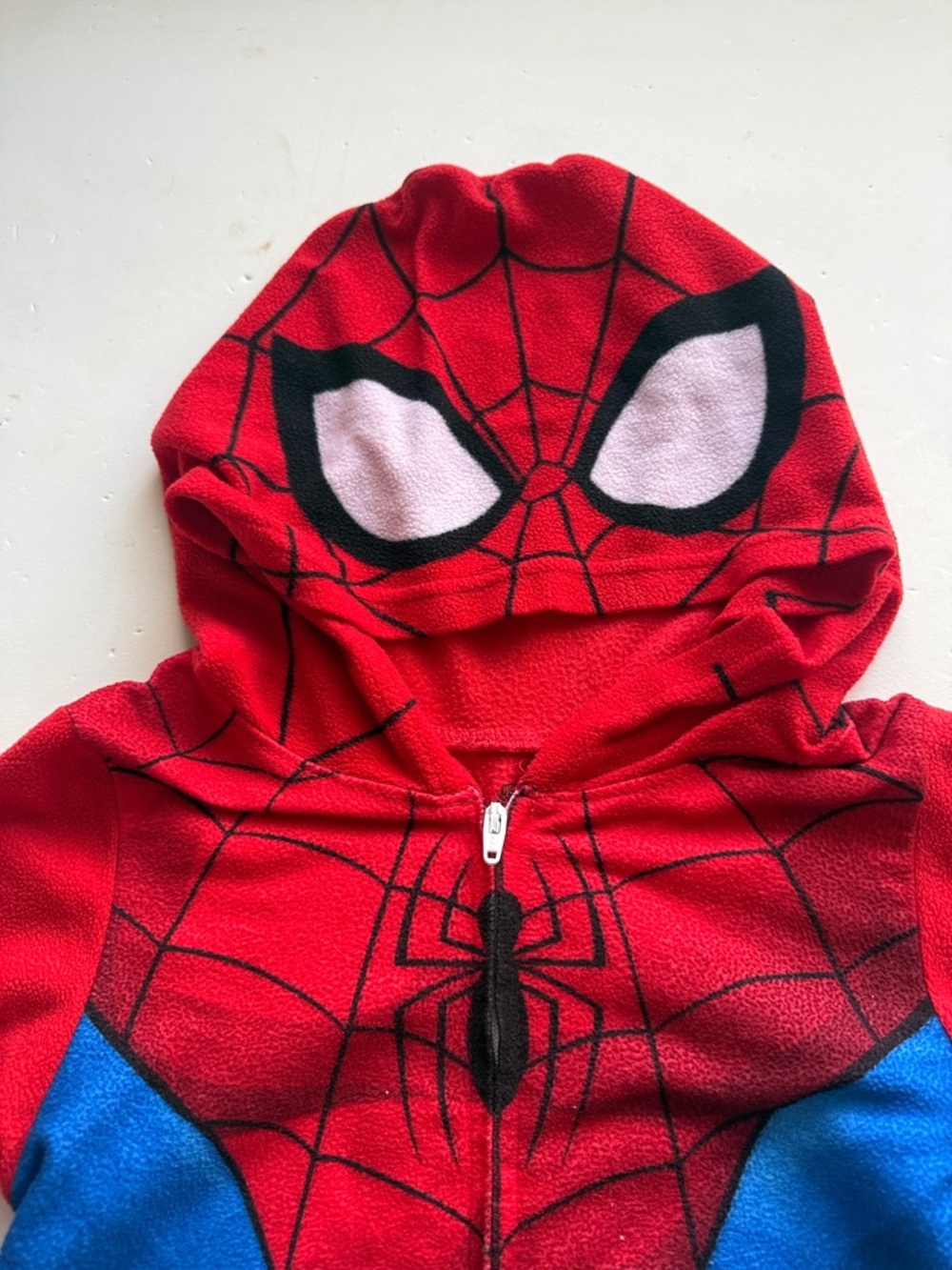 Marvel Spider-Man One-Piece Pajamas Boys 4T - Picture 2 of 8